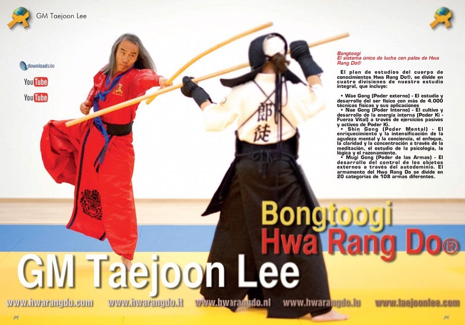 For our Spanish Friends:

Bongtoogi - Hwa Rang Do’s unique stick fighting system featured in the May 2022 issue of Budo International by Grandmaster Taejoon Lee.

Photos by Claire Davey

#hwarang #hwarangdo #taesoodo #martialarts #taejoonlee #budointernational #bongtoogi #stickfighting #weapons #fighting #sport #화랑 #화랑도 #봉투기 ##이태준 

https://issuu.com/budoweb/docs/revista_artes_marciales_cinturon_negro_450_mayo_/68