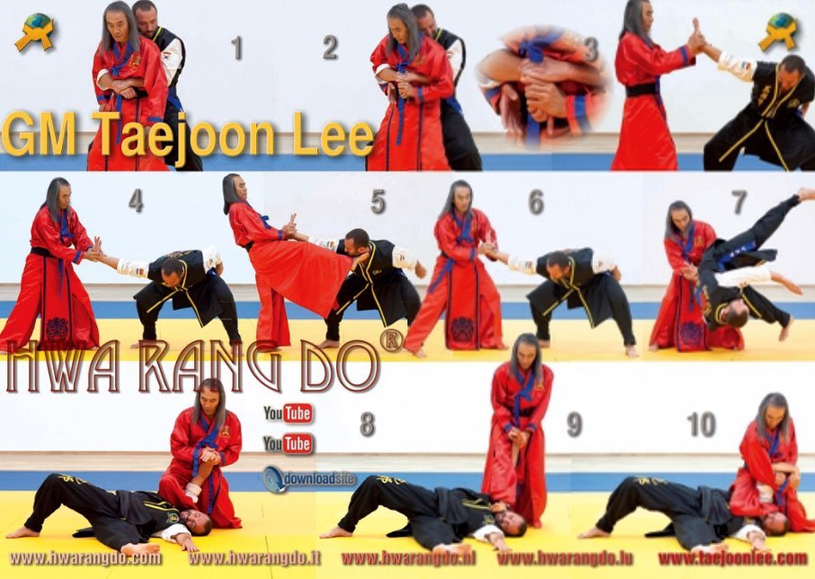 Grandmaster Taejoon Lee demonstrating a defense against rear bear hug in the 2nd issue of May 2022 Budo International.

#hwarang #hwarangdo #taesoodo #martialarts #korean #koreanmartialarts #selfdefense #budointernational #taejoonlee #화랑 #화랑도 #태수도 #이태준