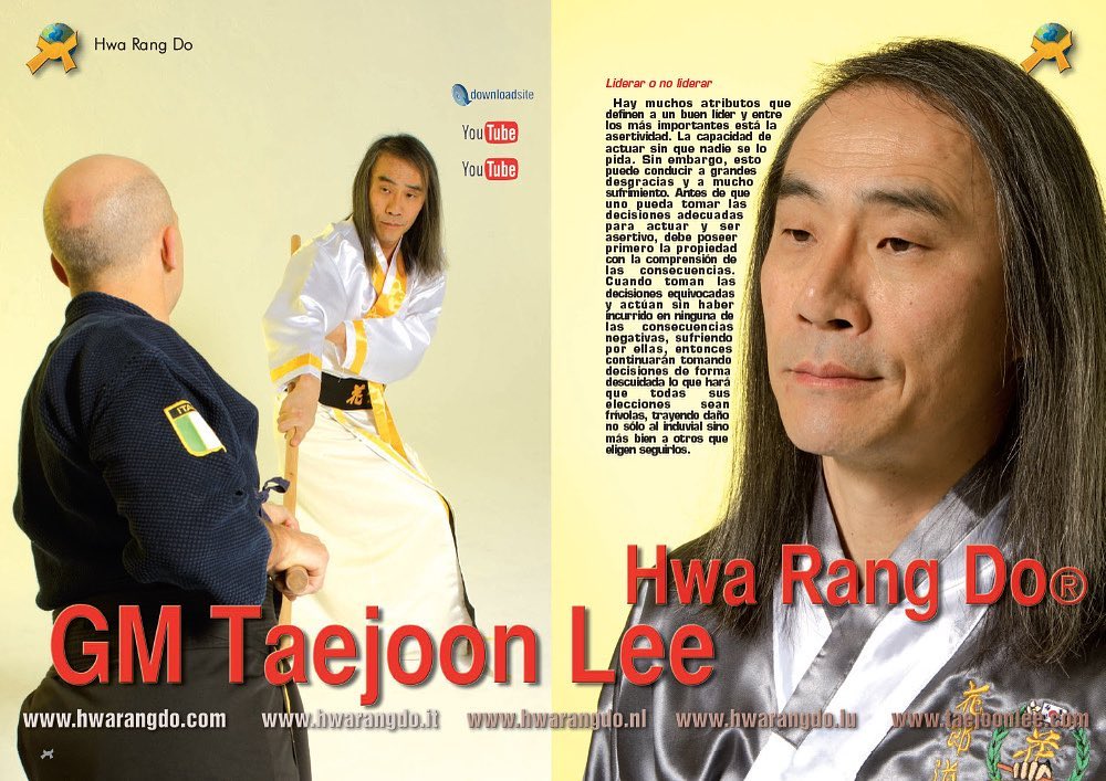 For our Spanish Friends:

“To Lead or Not to Lead”

The article by Grandmaster Taejoon Lee in the July 2022 Issue of Budo International on the nature of leadership. A must read for all who aspire for to be strong leaders.

#hwarang #hwarangdo #taesoodo #martialarts #leadership #leader #mentorship #motivation #aspire #warrior #taejoonlee #화랑 #화랑도 #이태준 

https://issuu.com/budoweb/docs/revista_artes_marciales_cinturon_negro_454_julio/59