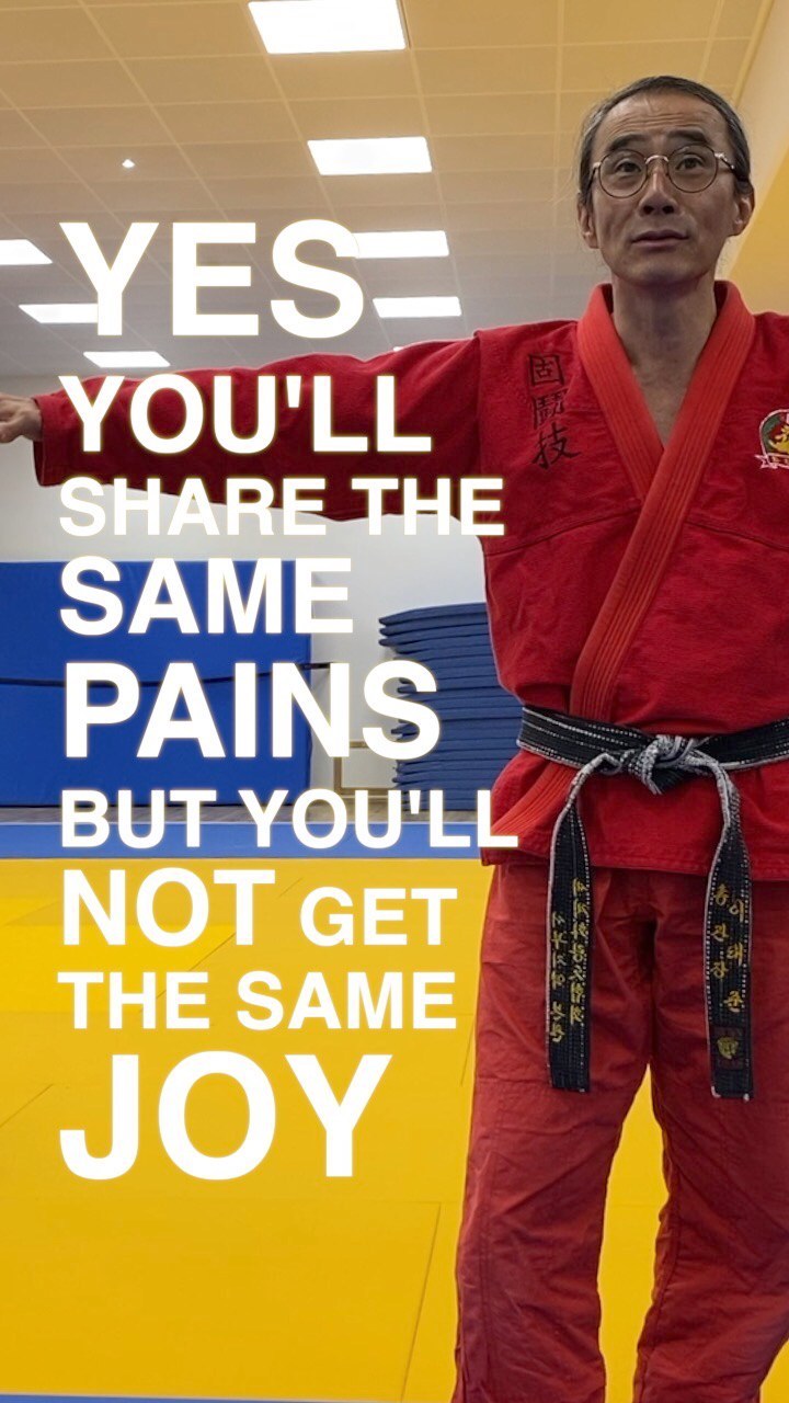 "You Get the Same Pain & Suffering but Not the Same Joy" by Hwa Rang Do® Grandmaster  Taejoon Lee

Grandmaster Taejoon Lee during one of his classes at his online school H.O.G.U. - Hwarangdo Online Global University which he teaches directly each week.

www.hwarangdo.com
www.hwarangdoglobal.com (H.O.G.U.)

#god #thankgod #godfirst #hwarang #hwarangdo #taesoodo #martialarts #global #awesome #online #university #education #motivation #inspiration #leadership #leader #rolemodel #taejoonlee #hope #teach #teaching #time #purpose #teacher #truth #joy #ideas #화랑 #화랑도 #이태준